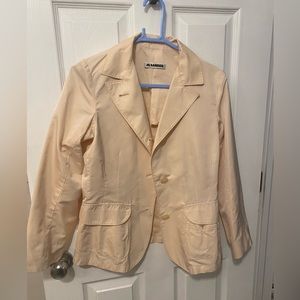 Vintage Jil Sander peach blazer, EU36